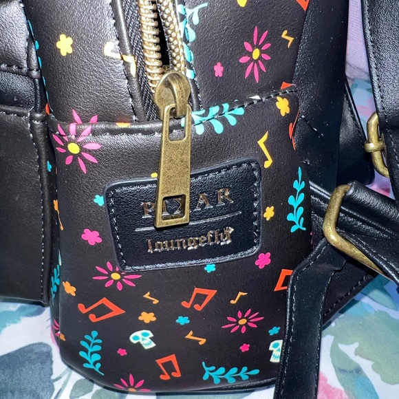 COPY - COPY - Loungefly Disney Pixar Coco Miguel Music Mini Backpack - Picture 2 of 6